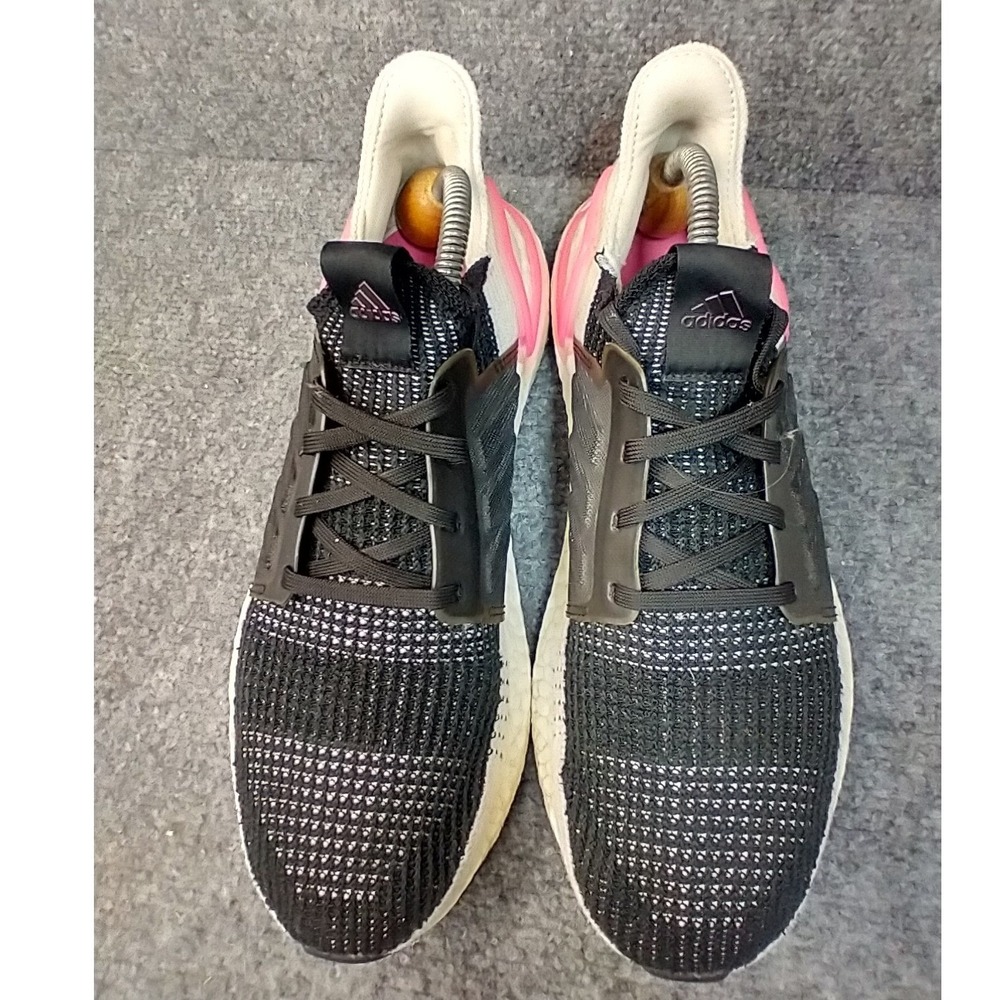 Adidas Ultraboost 19 Womens Running Shoes Core Black Orchid Tint EF1625 Size 9.5 - Picture 2 of 11
